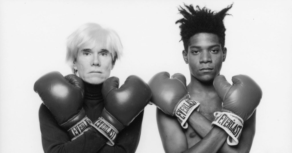 Michael Halsband, Andy Warhol&Jean-michel Basquiat