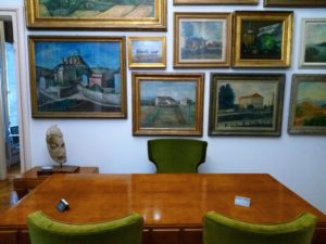 Sala 4, il Novecento italiano, camera degli ospiti