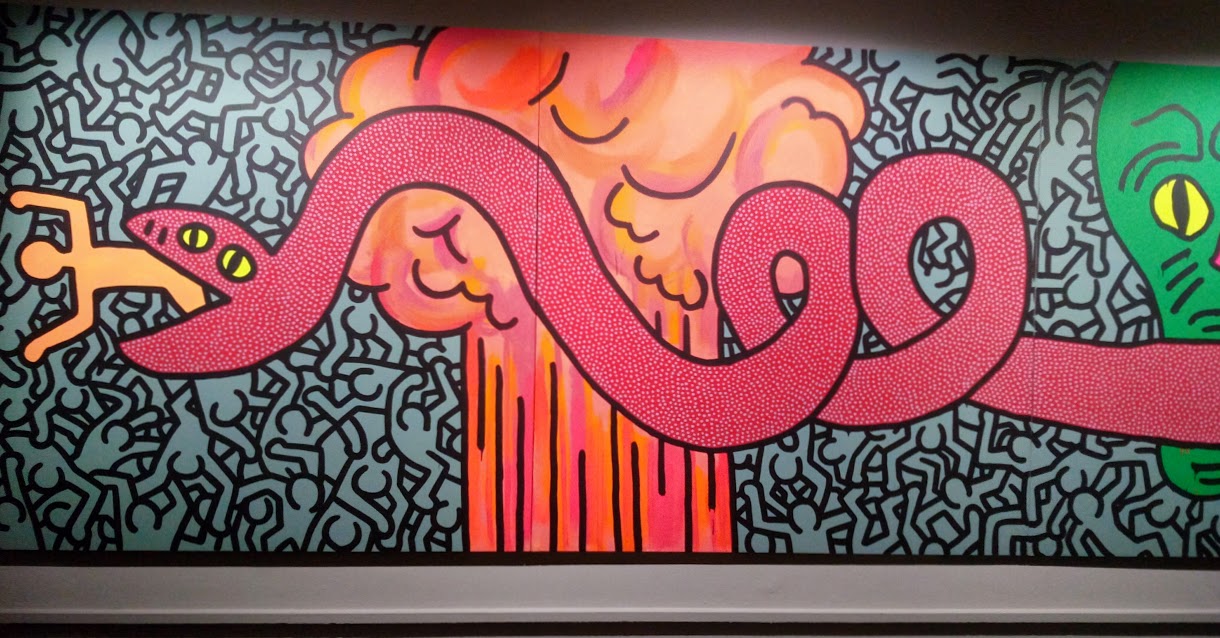 Keith Haring, serpente