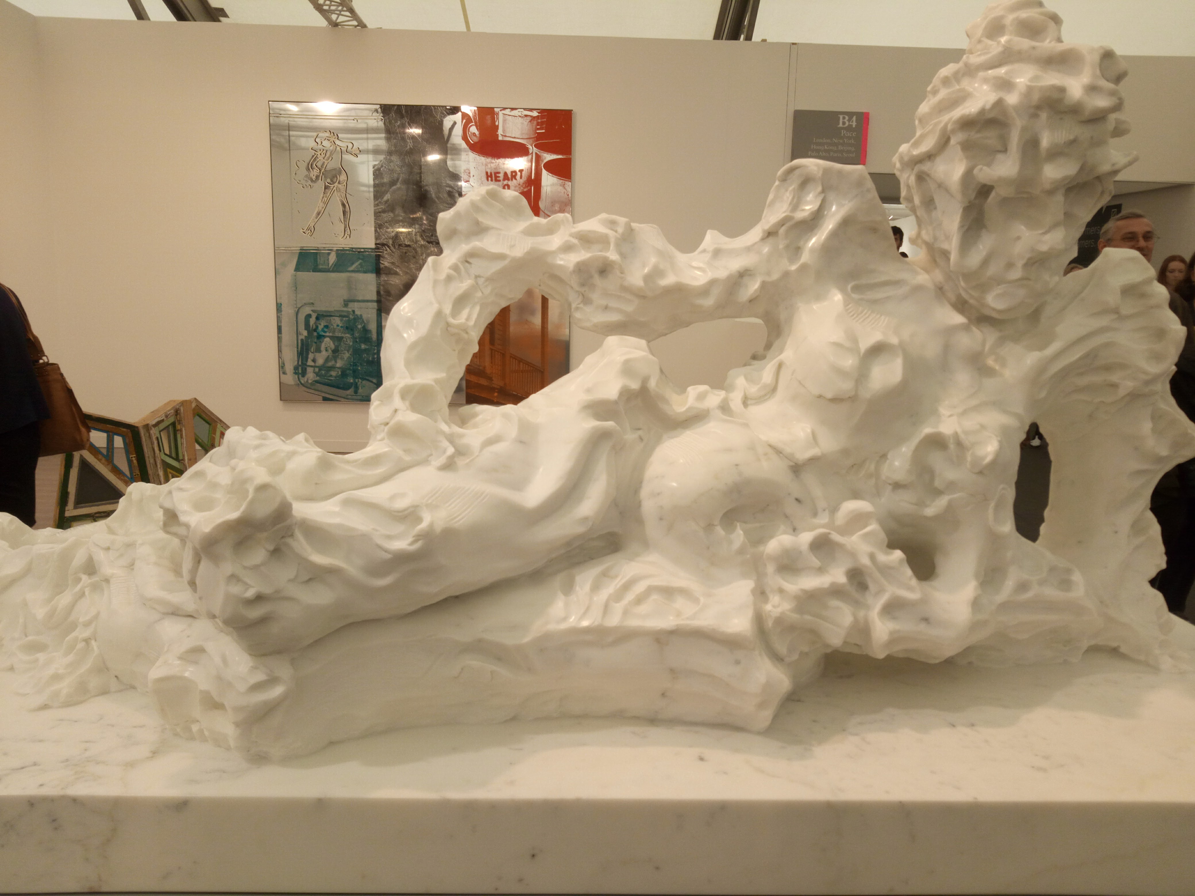 Kevin Francis Grey, The Reclining Nude, 2016, Pace gallery, Frieze London, Regent's Park