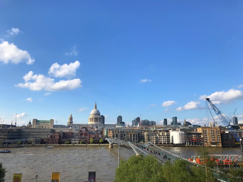 St. Paul Cathedral, Millennium Bridge, London