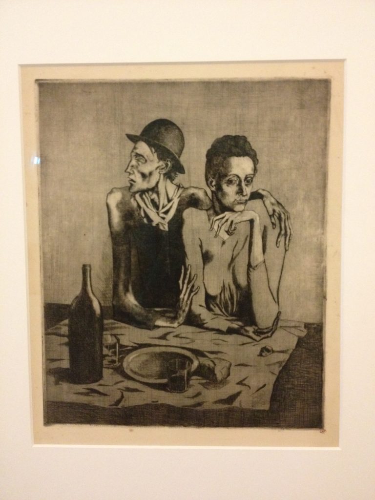 Pablo Picasso, Le repas frugal, Musée national Picasso, Paris